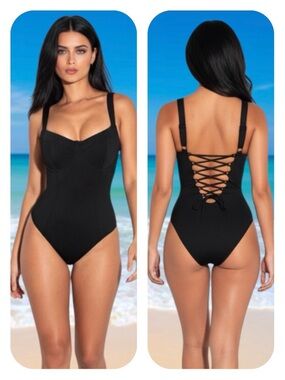 NWT Ta3 S cup B/C black LIFTY regular/long swimsuit